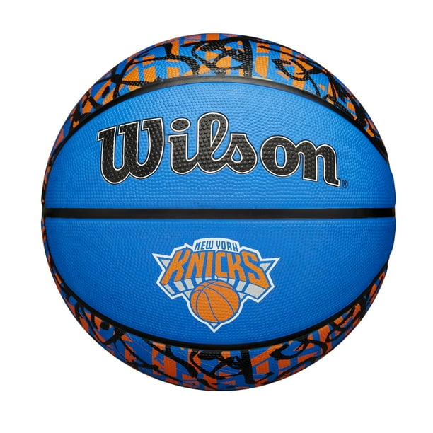 Baloncesto WILSON del equipo de la NBA Graffiti New York Knicks, talla 7