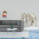 thumbnail image 2 of Estatua de madre, figura de tallada a mano, escultura de madera, adorno de animal de resina, artesanía rústica, adecuada para regalar, decora, 2 of 8