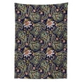 thumbnail image 3 of Ambesonne Jacobean Tablecloth Rectangular Table Cover, Paisley, 60"x90", Indigo Multicolor, 3 of 4