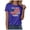 Blue, variant on 250 Anniversary USA Shirt for Women American Flag Freedom Graphic Tees Tops Patriotic Casual Short Sleeve Tshirts for Women (Watermelon Red,M)