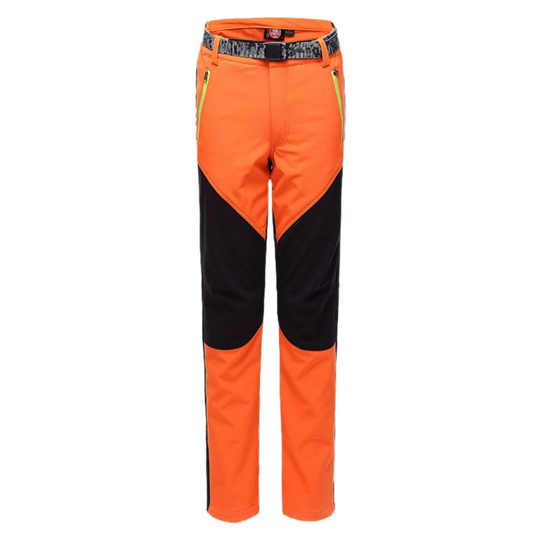 VSSSJ Men's Sweatpants with Multi-Pockets Athletic Fit Color Block  Patchwork Drawstring Elastic Waist Long Pants Casual Gym Workout Exercise  Trousers Yellow XXL 