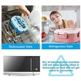 thumbnail image 4 of OUSITAID Lunch Box Lunch Container - 3 Compartment Leakproof Salad Container with Soup Bowl Spoon  Microwaveable Durable Snack Containers for Kids Toddlers, 4 of 7