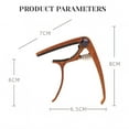 thumbnail image 4 of 2 Pack 6-String Guitar Capo for Acoustic Electric Classical Guitar, 4 of 5