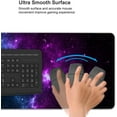 thumbnail image 2 of Blue Galaxy Mouse Mat, Large Gaming Mouse Pad with Stitched Edges, Desk Pad Protector, Office Computers Desk Mat, Non-Slip Rubber Base, Waterproof Desk Writing Pad for Office Home Gamer, 2 of 6