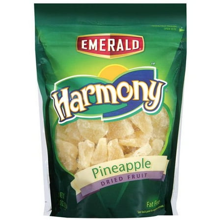 Emerald Harmony: Pineapple Dried Fruit, 10 Oz