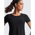thumbnail image 4 of Remera CRZ YOGA Cloudweight Ligera para Gimnasio Negra XL, 4 of 5