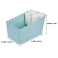 thumbnail image 2 of Luxshiny Modern Tabletop Trash Can with and White Inner Liner, Ideal for Hotel, Dormitory, Office Use, 2 of 8