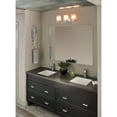 thumbnail image 5 of Moen YB8863BL 90 Degree 20" Wide 3 Light Reversible Bathroom Vanity Light Fixture - Black, 5 of 7