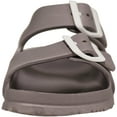thumbnail image 5 of NORTY Women's Indoor Outdoor 2 Strap Adjustable Buckles Slide Sandal 41956-10B(M)US (Grey), 5 of 7