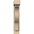 thumbnail image 2 of Ekena Millwork 6"W x 26"D x 34"H Funston Block Rough Sawn Bracket w/ Offset Brace, Douglas Fir, 2 of 25