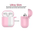 thumbnail image 5 of Airpods Silicone Case fur Ball for Airpods 2nd, Tekcoo Protective Portable Silicone Cover Skin for Airpods 2 [Front LED Visible] Accessories w/ Golden Keychain - Baby Pink, 5 of 7