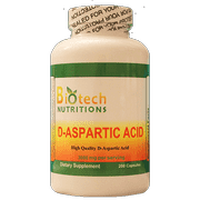 Biotech Nutritions D Aspartic Acid 200 Capsules
