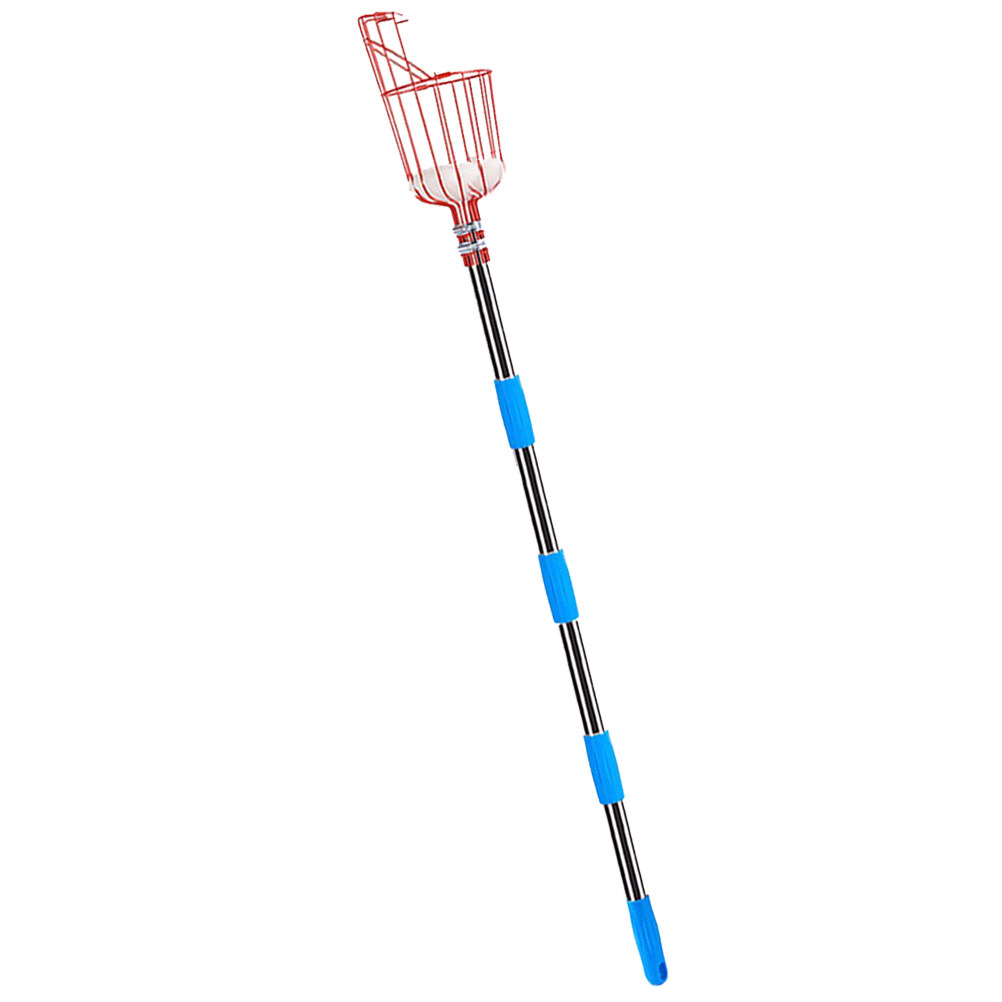 Fruit Picker Tool Tree Picking Basket Grabber Pole Head Catcher From