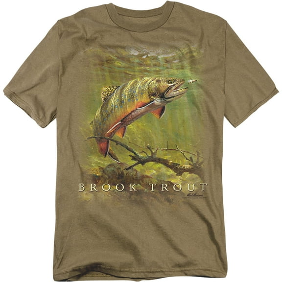 Wildlife T-Shirt Brook Trout Unisex Graphic Tee For Men & Women