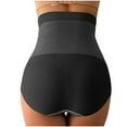 thumbnail image 5 of WMTBSRSW No Roll Shapewear for Women Tummy Control Bikini Underwear High Waisted Seamless Body Shaper Slim High Cut Compression Girdle Thongs, 5 of 6