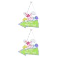 thumbnail image 4 of Advancent 1 Juego de decoraciones de Pascua, suministros para festivales, guirnaldas, señales de guía, decoraciones para el hogar, decoraciones Type1 NO1, 4 of 6
