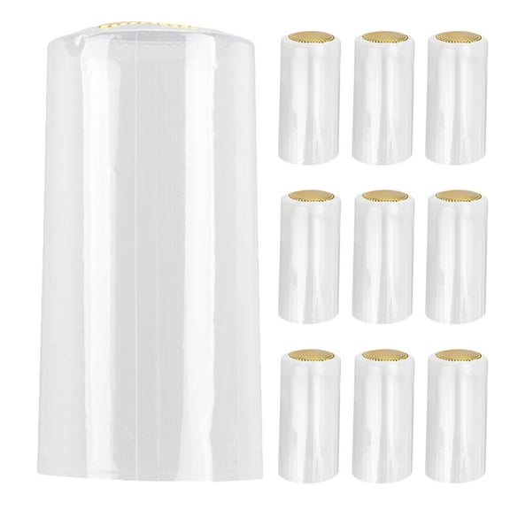 BERTDOMD 200pcs Wine Shrink Wrap Caps Wine Bottle Shrink Wrap Seals Red Wine Sealing Cap Wine Sealer For Wine Bottles Wine Caps For Bottles Shrink Capsules