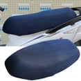 thumbnail image 6 of Troglfold Prevent Bask Cover Motorcycle Seat Cover Scooter Moped Seat Cushion Heat Insulation Cover Blue L,21.65"X9.84"X0.39", 6 of 10