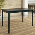 thumbnail image 3 of Lexington 5-Piece Dining Set with 48 Dining Table and 4 Mission Back Chairs, Antique Denim, 3 of 5