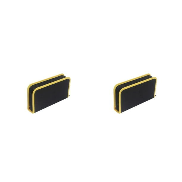 Kenally Bolsa de almacenamiento de herramientas de mano, contenedor de electricista, bolsa organizadora de Hardware Oxford multifunción ligera Negro y amarillo M/27*15*5.5 2piezas
