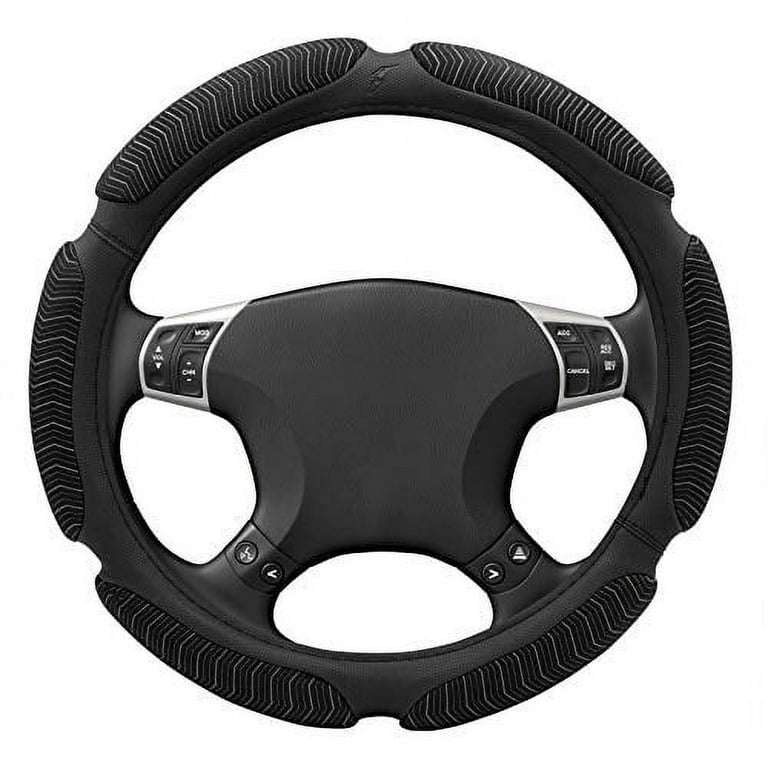 Amazon.com: Car Steering Wheel Cover, Leather Steering Wheel