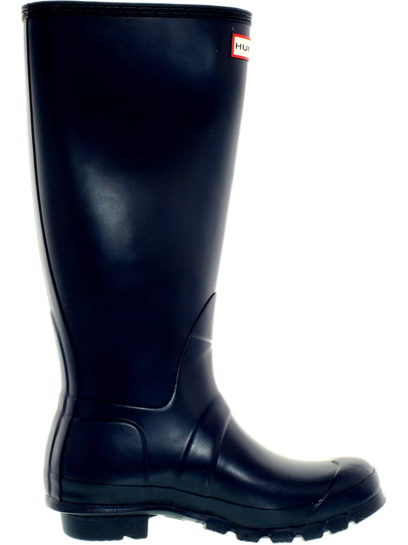 新品　HUNTER WOMENS ORIGINAL TALL BOOT 24cm Hunter Women's Original Tall Snow Rain Boots, Navy, Size 7