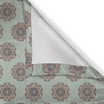 thumbnail image 6 of Ambesonne Abstract Valance & Curtain, Hexagon Effects, 55"x45", Multicolor, 6 of 6