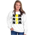 thumbnail image 4 of Vintage 80s Game On PACMAN Retro Sweatshirt for Men or Women Brisco Brands M, 4 of 6