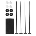 YOSADIER 1Set Transmission Cooler Radiator Fan Tie Down Kit with Shock ...