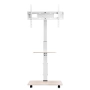 Rolling TV Stand Mobile TV Cart Holds Up to 88 lbs for 32-70 Inch Screens