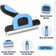 thumbnail image 2 of CHAO Cepillo De Aseo, Herramienta De Cepillado Profesional Y Peine De Aseo Para Todas Las Razas De Perros, Gatos Con Pelo Corto O Largo, Mediano Y Grandeazul, 2 of 4