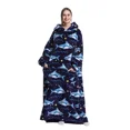 thumbnail image 4 of Sudadera con capucha para persona perezosa, ropa deportiva ultragrande, gruesa, cálida, resistente al frío, estilo largo, 4 of 5