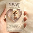 thumbnail image 5 of MOAOASPER Compact Easter Inspirational Card, Pocket Hug Encouragement Token, Spiritual Reminder Keepsake, Perfect Gift for Loved Ones, 5 of 8