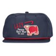 Classic Ranch Ropes Lazy J Navy Red Premium Ranch Rope Trucker Hat - Walmart.com