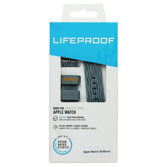 LifeProof Watch Band for Apple Watch Series 6/SE/5/4 (38/40mm) - Gray / Blue