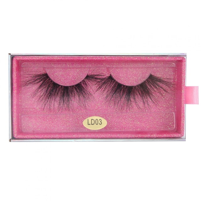 Pestañas postizas 5D 25 mm NikouMX Maquillaje Resistentes
