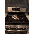 thumbnail image 2 of Long Hair Chocolate and Cream Dachshund Oven Mitt, 2 of 7
