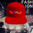 thumbnail image 2 of GDREDA Camping Hats Yoyoway LED Rolling Display Hat LED Rolling Display Hat LED Display Hat Rolling LED Display Hat，Red, 2 of 9