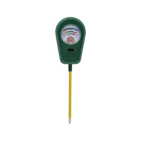 SharkTRUE 3-in-1 Soil Test Kit, Soil Moisture MeterSoil MeterFertility Soil Tester, Soil Fertility Test, Soil Meter, Fertility Soil Tester, Tester Plant Water Meter, for Garden, Lawn, Farm Use