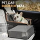 thumbnail image 2 of Asiento de coche HiPetpy Memory Foam Booster para perros de menos de 14 kg, 2 of 8