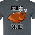 thumbnail image 4 of Inktastic Thanksgiving Feast Mode Turkey Football T-Shirt, 4 of 5