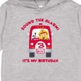 thumbnail image 3 of Inktastic Fire Truck 3rd Birthday Boy Toddler Hoodie, 3 of 4