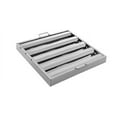 thumbnail image 3 of KFFKFF Hood Filters, 19.5W x 24.5H Inch, Pack of 6, 430 Stainless Steel, 4 Grooves Commercial Hood Filters, Commercial Kitchen Range Hood Filter, for Grease Rated Commercial Kitchen Range Hoods, 3 of 9