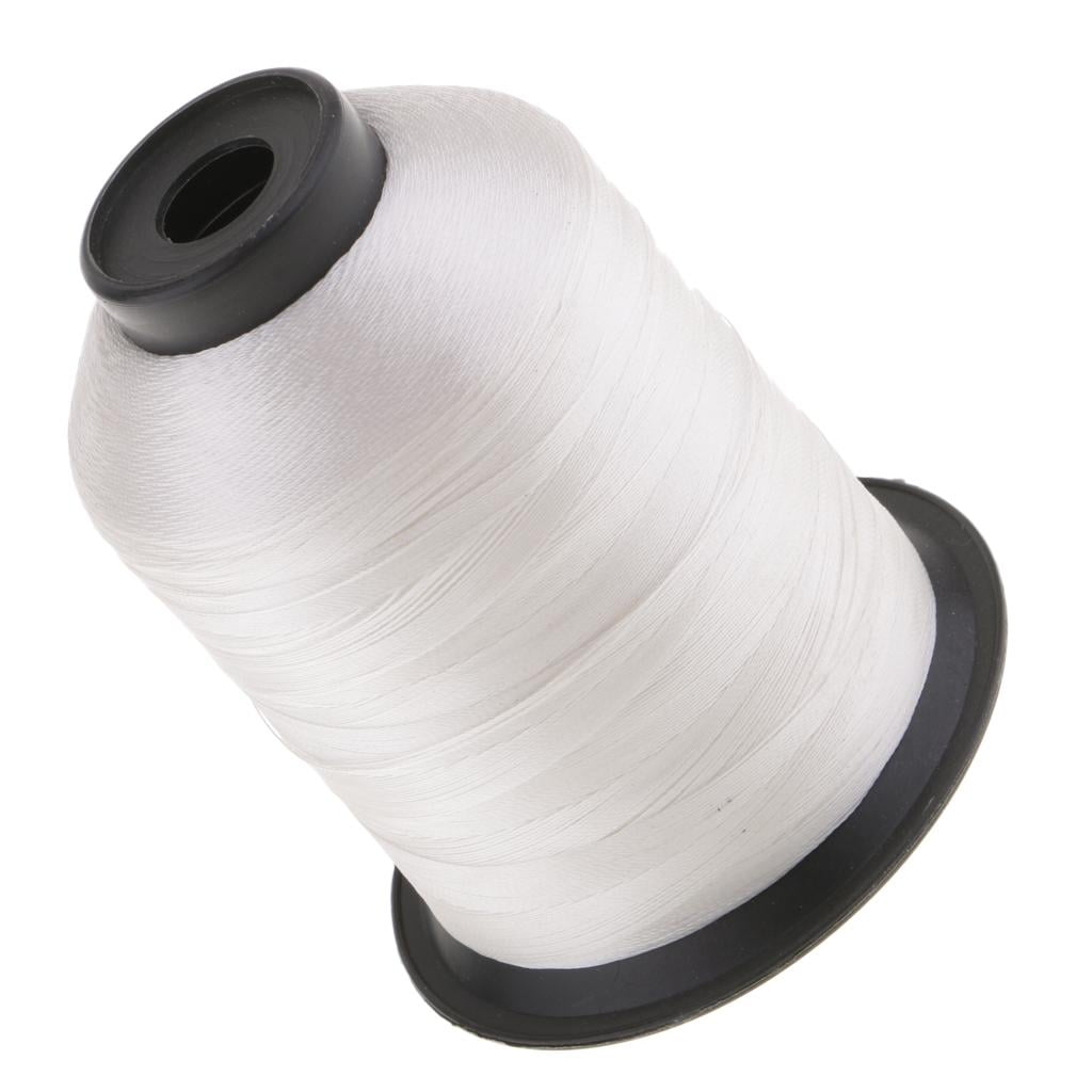 Wswqop 2pcs Strong Nylon Rod Guide Wrapping Fishing Lines Threads Rod Building Guide Eyelet Tying Lines Reel Seat Line, 2187Yds