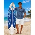 thumbnail image 2 of COOFANDY Beach Shirts for Men Linen Button Down Shirts Lightweight Summer Vacation Shirt, 2 of 6