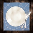 thumbnail image 4 of USHOBE Blue Polyester Party Napkins for Decoration Smooth Stitching Lightweight Foldable 20x20 Inches, 4 of 6