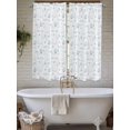 thumbnail image 4 of Blue Easter Living Room Curtains 2 Panel, Watercolor Spring Bunny Eggs Flowers Cafe Window Treatment, Extra Long Farmhouse Bedroom Bathroom Kitchen Curtains Drapes 104"x72", 4 of 6