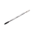 thumbnail image 1 of Roller de cuero Roller Pen doble Cabeza lisa Pintura de pintura Herramienta de impresión de borde de rodillo Pequeño Portable para bolsas facilitando Plata, 1 of 8