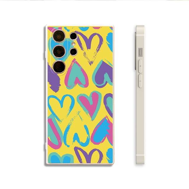 Funda para teléfono a prueba de golpes de goma TPU elegante y duradera con estampado creativo de dibujos animados - Serie iPhone
