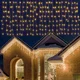 thumbnail image 4 of Decoración navideña de Ramadán 2023 para el hogar, exterior, impermeable, cortina LED, guirnalda de luces de carámbanos, guirnalda de calle para la casa, invierno, 4 of 5